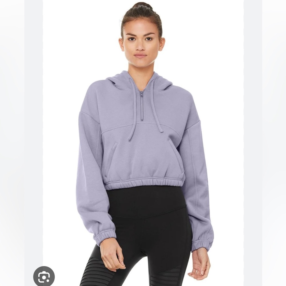 Refresh Stadium Half Zip Hoodie in Blue Moon (Size: XS)
